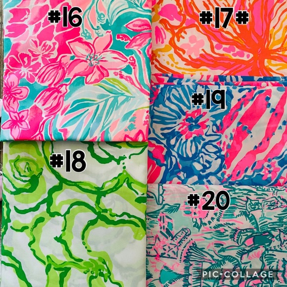 Summer/July 4th dog custom Lilly bandanas. - Picture 2 of 3